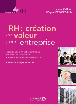 Capa do artigo Rh ; Création De Valeur Pour L'Entreprise
