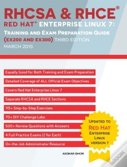 Capa do artigo Rhcsa & Rhce  Red Hat Enterprise Linux 7: Training And Exam Preparation Guide (Ex200 And Ex300), Third Edition
