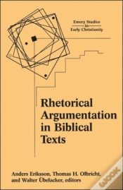 Capa do artigo Rhetorical Argumentation In Biblical Texts