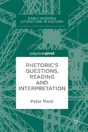 Rhetoric'S Questions, Reading And Interpretation - Preview