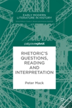 Capa do artigo Rhetoric'S Questions, Reading And Interpretation