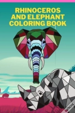 Capa do artigo Rhinoceros And Elephant Coloring Book