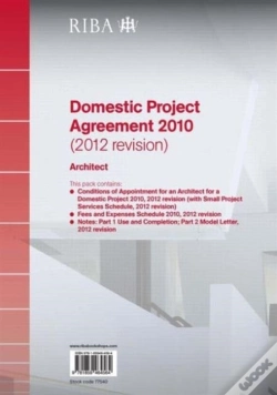 Capa do artigo Riba Domestic Project Agreement 2010 (2012 Revision): Architect