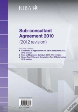 Capa do artigo Riba Sub-Consultant Agreement 2010 (2012 Revision)