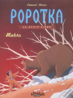 Capa do artigo Ribambelle; Popotka, Le Petit Sioux : Mahto ; ; Série Jaune