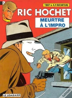 Capa do artigo Ric Hochet T.53; Meurtre A L'Impro