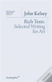 Capa do artigo Rich Texts - Selected Writing For Art