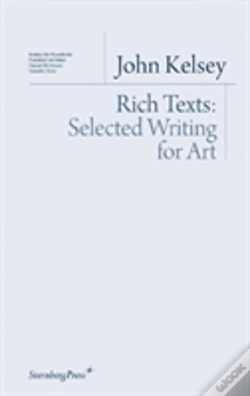 Capa do artigo Rich Texts - Selected Writing For Art