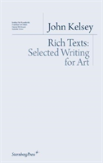 Rich Texts - Selected Writing For Art