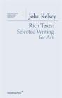 Rich Texts - Selected Writing For Art - Preview