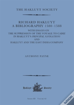 Capa do artigo Richard Hakluyt: A Bibliography 1580â€“1588