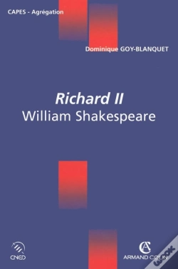 Capa do artigo Richard Ii, De William Shakespeare ; Capes/Agrégation