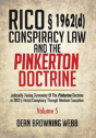 Rico 1962(D) Conspiracy Law And The Pinkerton Doctrine - Preview