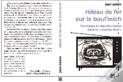Capa do artigo Rideau De Fer Sur Le Boul'Mich ; Formatage Et Désinformation Dans Le «Monde Libre»