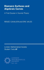 Riemann Surfaces And Algebraic Curves - Preview