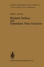 Riemann Surfaces And Generalized Theta Functions - Preview