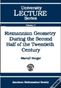 Capa do artigo Riemannian Geometry During The Second Half Of The Twentieth Century
