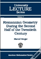 Capa do artigo Riemannian Geometry During The Second Half Of The Twentieth Century