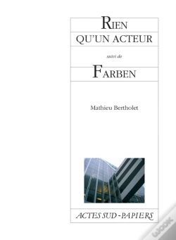 Capa do artigo Rien Qu'Un Acteur ; Farben