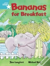 Capa do artigo Rigby Star Independent Turquoise Reader 4 Bananas For Breakfast