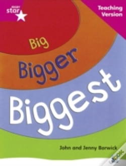 Capa do artigo Rigby Star Non-Fiction Guided Reading Pink Level: Big, Bigger, Biggest Teaching Version