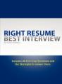 Right Resume Best Interview - Preview