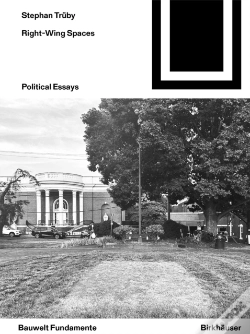 Capa do artigo Right-Wing Spaces