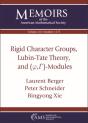 Rigid Character Groups, Lubin-Tate Theory, And $(\Varphi ,\Gamma )$-Modules - Preview