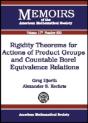 Rigidity Theorems For Actions Of Product Groups And Countable Borel Equivalence Relations - Preview