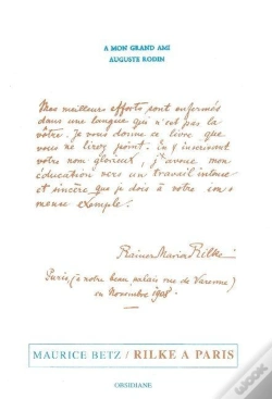 Capa do artigo Rilke A Paris