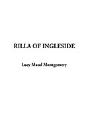 Rilla Of Ingleside - Preview