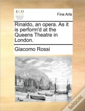 Capa do artigo Rinaldo, An Opera. As It Is Perform