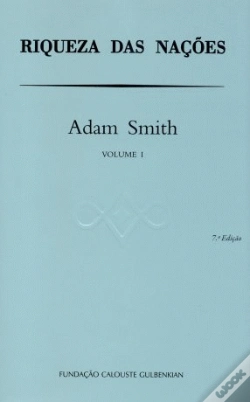 Capa do artigo Riqueza das Nações - Volume I