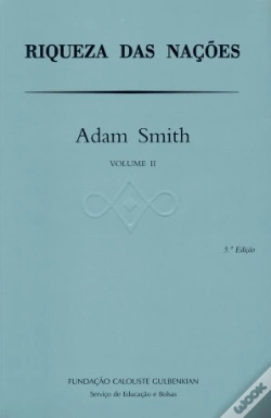 Capa do artigo Riqueza das Nações - Volume II