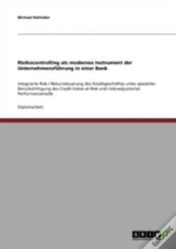 Capa do artigo Risikocontrolling Als Modernes Instrument Der Unternehmensfuhrung In Einer Bank