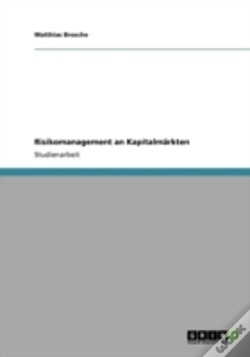 Capa do artigo Risikomanagement An Kapitalmarkten
