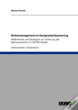 Capa do artigo Risikomanagement Im Designated Sponsoring