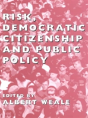 Risk, Democratic Citizenship And Public Policy - Preview