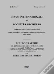 Capa do artigo R.I.S.S. Grise , Bibliographie De Peeters-Baertsoen