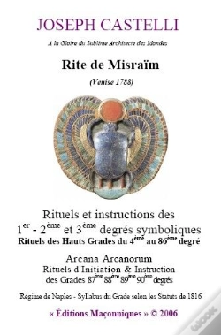 Capa do artigo Rite De Misraim Rituels Du 1er Au 90eme Degre