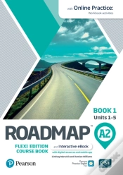 Capa do artigo Roadmap A2 Flexi Edition Course Book 1 With Ebook And Online Practice Access