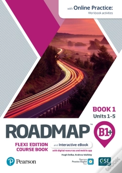 Capa do artigo Roadmap B1+ Flexi Edition Roadmap Course Book 1 With Ebook And Online Practice Access