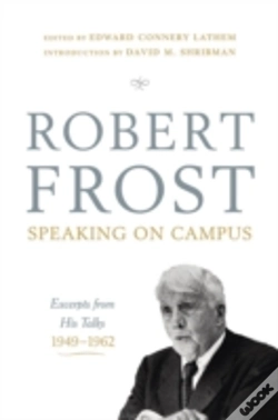 Capa do artigo Robert Frost: Speaking On Campus