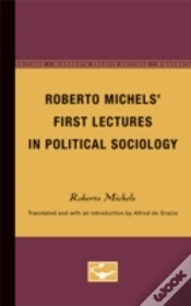 Capa do artigo Roberto Michels First Lectures In Po
