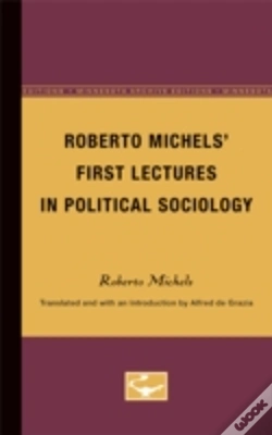 Capa do artigo Roberto Michels First Lectures In Po