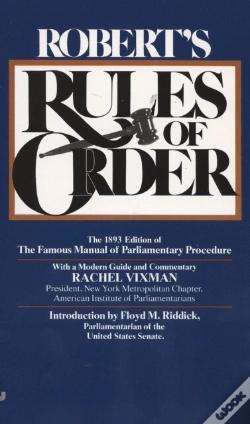 Capa do artigo Robert'S Rules Of Order