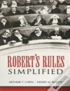 Robert'S Rules Simplified