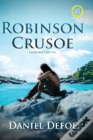 Robinson Crusoe (Annotated, Large Print)
