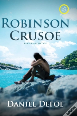 Capa do artigo Robinson Crusoe (Annotated, Large Print)