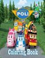 Robocar Poli Coloring Book - Preview